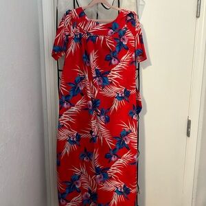 Vintage 1970 resort wear Hawaii house dress